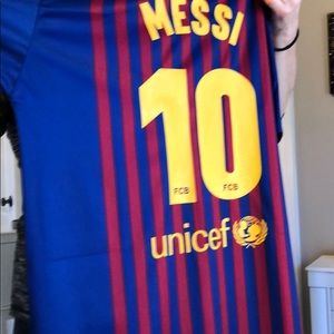A brand new Messi jersey